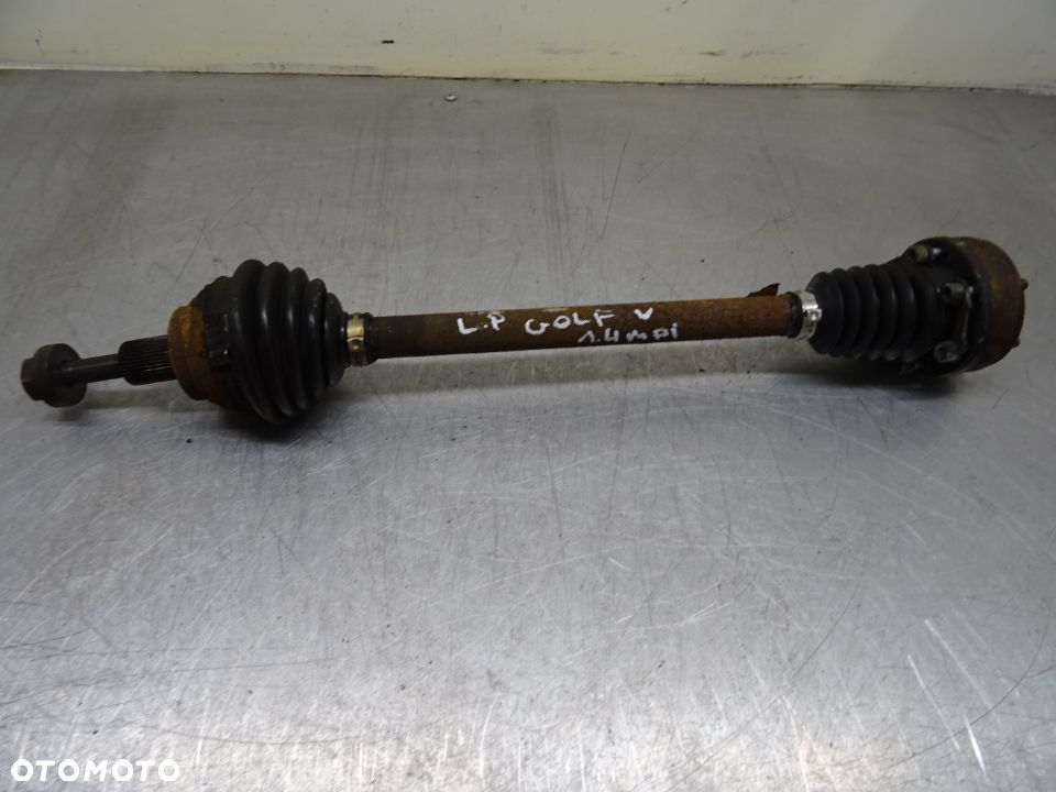 VW GOLF V HB 5D 03-09 1.4 MPI PÓŁOŚ LEWY PRZÓD PRZEDNIA - 1