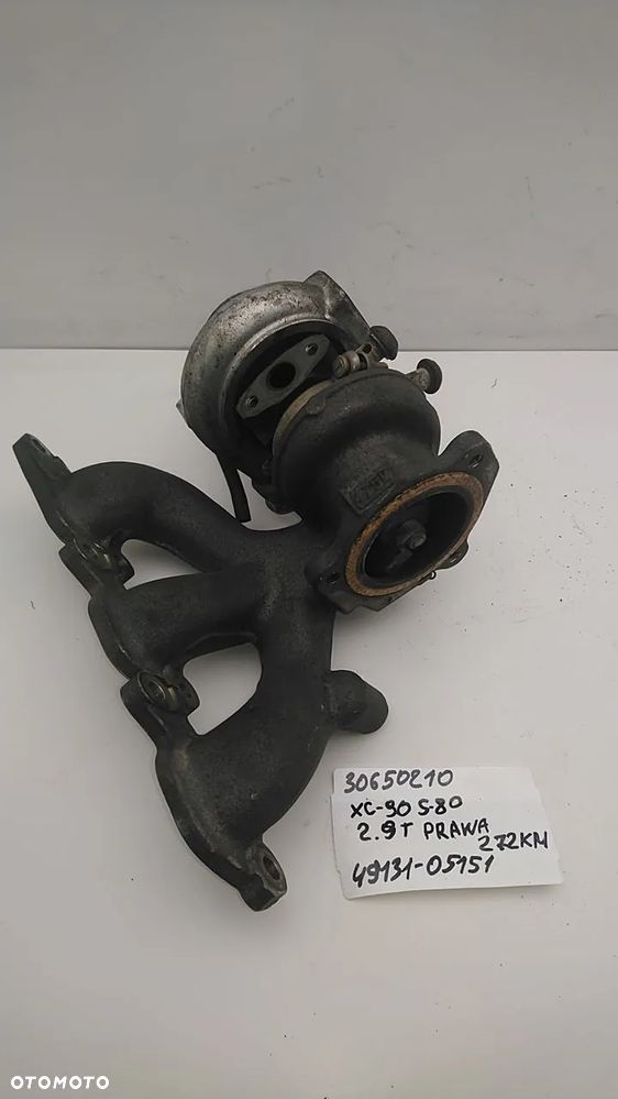 TURBINA 2.9 T6 272KM XC90 S80 30650210 49131-05151 - 6