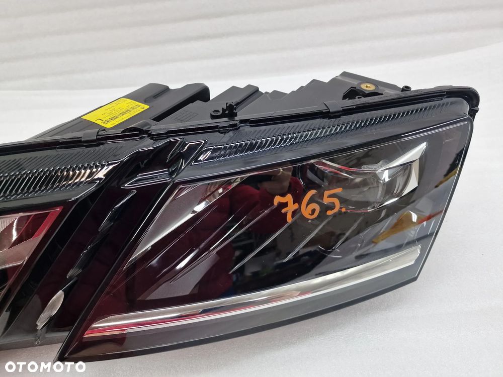 SKODA OCTAVIA III 3 LIFT 5E0 16- LEWA LAMPA PRZEDNIA PRZÓD , FULL LED FULLLED , KOMPLETNA POSIADA PRZETWORNICE , ŁADNA , NR 5E1941015D , NR AUKCJI LA765 - 12