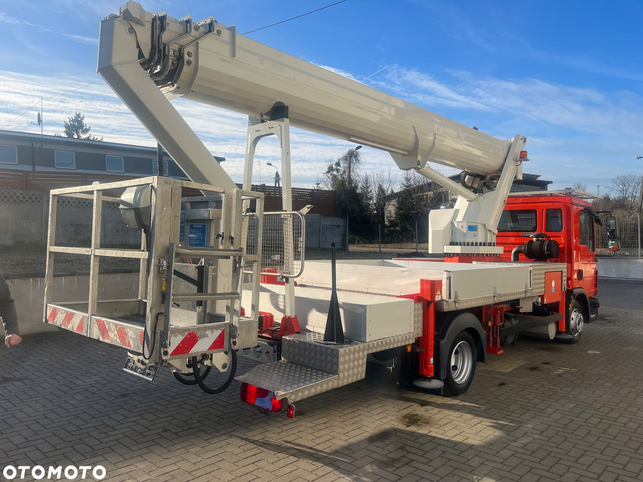 MAN Podnośnik Koszowy Zwyżka Ruthmann T330 33 Metry DmC 7500KG! 21 M w bok! UDT! Jak Wumag GsR Multitel - 9
