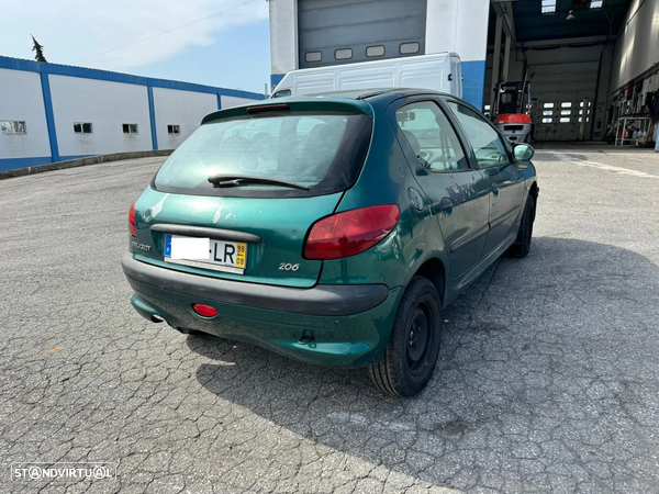 Peugeot 206 1.9D 69Cv 1998 para peças