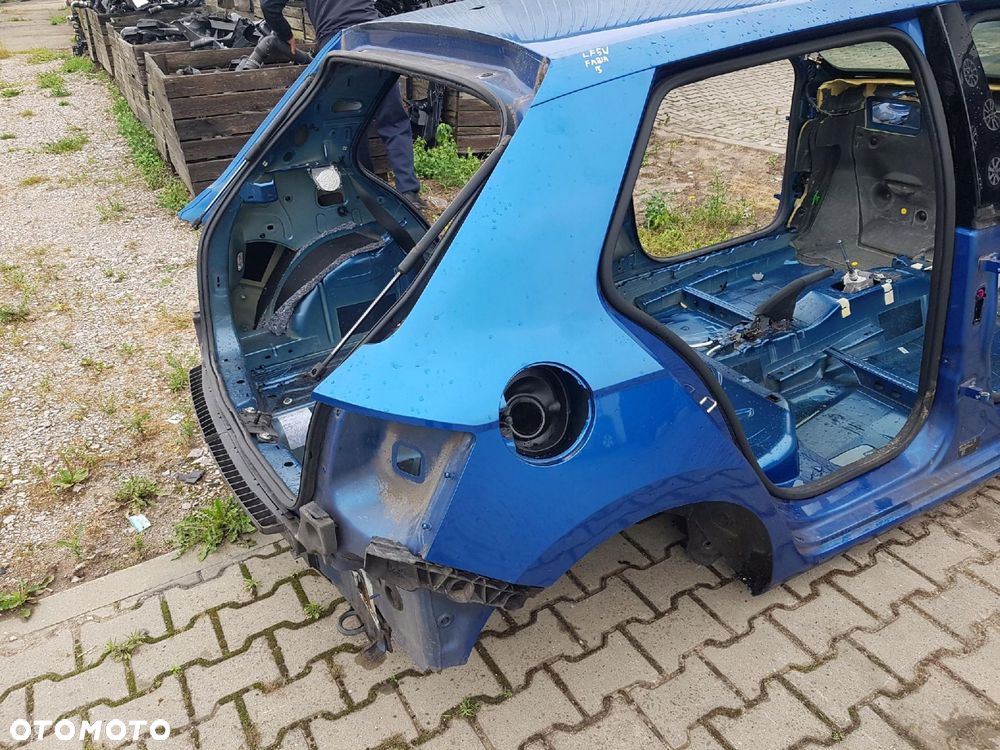 SKODA FABIA 3 III 6V 14-20r HB BŁOTNIK ĆWIARTKA PRAWA TYŁ TYLNA LF5W - 1