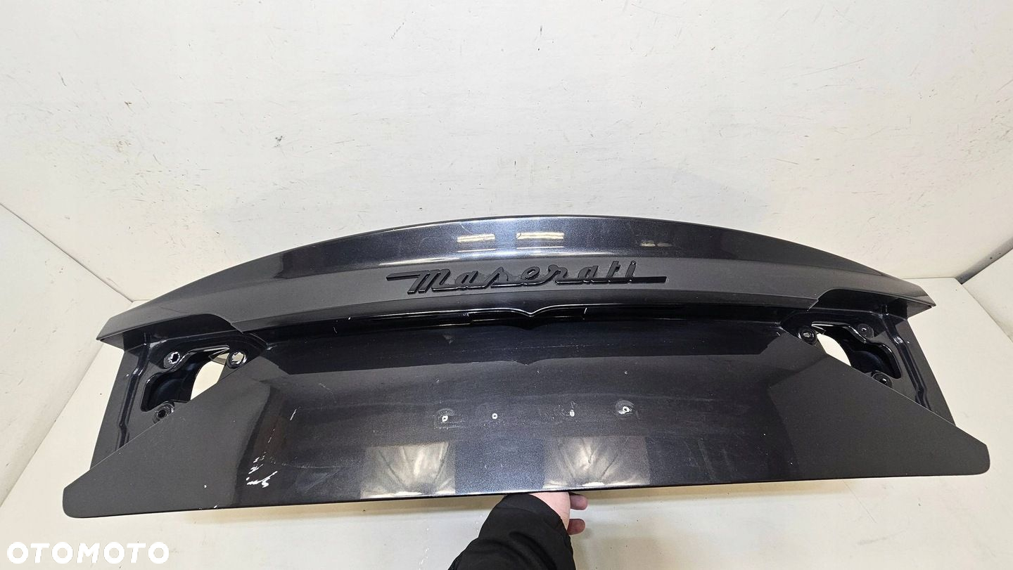 KLAPA TYŁ TYLNA MASERATI GRANTURISMO ORYGINAŁ - 7