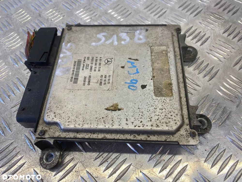 STEROWNIK KOMPUTER SILNIKA MODUŁ MERCEDES W212 W211 A6519007500 A0064461540 - 3