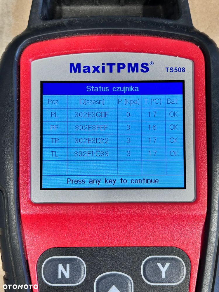 OPEL ZAFIRA C, ASTRA J, INSIGNIA B 16'' +TPMS  6,5J  ET41  5x115 - 10