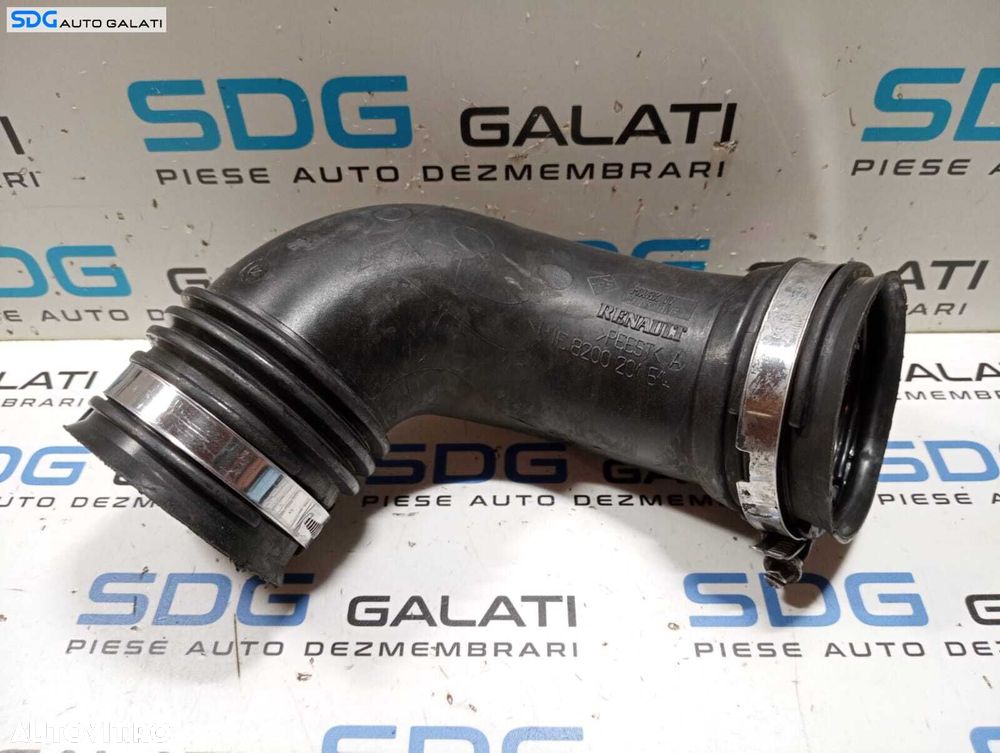 Tub Tubulatura Conducta Admisie Presiune Aer Intercooler Turbo Turbina Turbosuflanta Renault Megane 2 Berlina Sedan 1.9 DCI 2002 - 2008 Cod 8200201614 [M5389] - 1