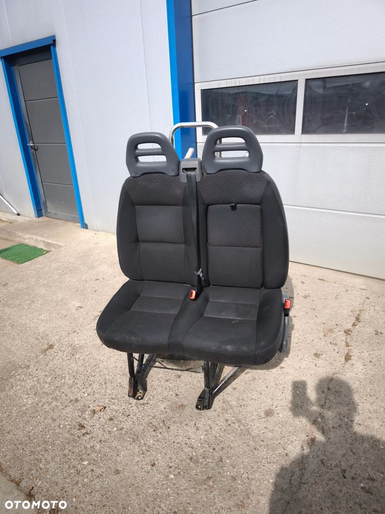Fotel ławka dwójka pasażera Citroen Jumper Peugeot Boxer Fiat Ducato III 2006-2024 - 4