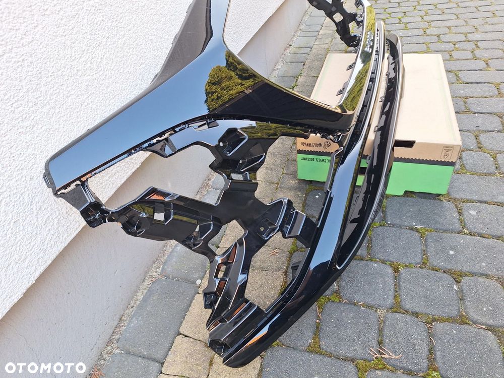 AUDI Q8 E-TRON LIFT 23- Y9B BRILLIANT SCHWARZ ZDERZAK PRZÓD PRZEDNI ORYG 4KE807725 WYSYŁKA 24H - 2