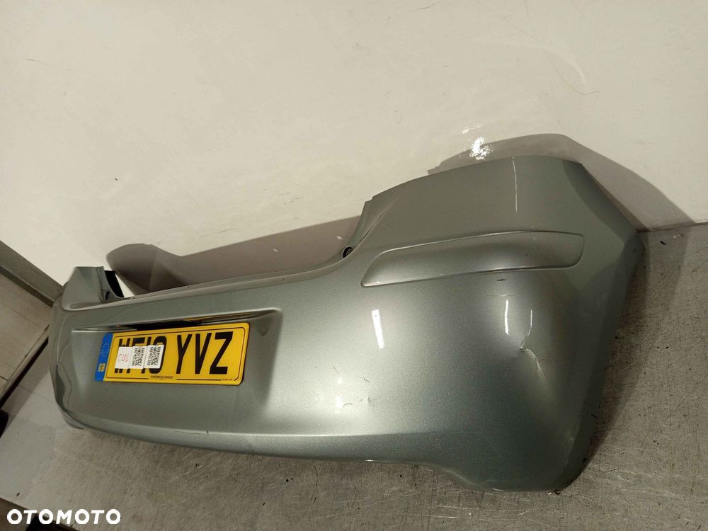 ^ ZDERZAK TYŁ TYLNY DO TOYOTA YARIS II 2 LIFT FL 1F8 SZARY BŁĘKITNY - 2