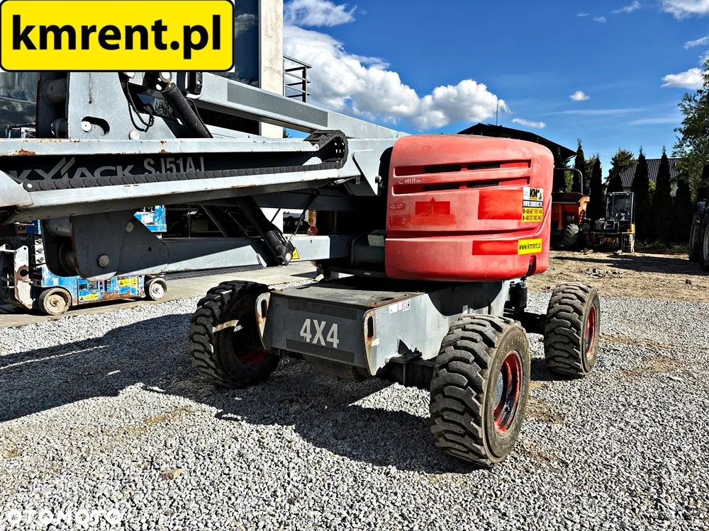 Skyjack SJ 51 AJ PODNOŚNIK KOSZOWY 2014R. MTH: 2488! | GENIE Z-51/30 RT , GENIE Z-45/25 RT, JLG450AJ, JLG 520AJ , HAULOTTE HA16 RTJ, MANITOU 160 ATJ, MANITOU 180 ATJ - 24