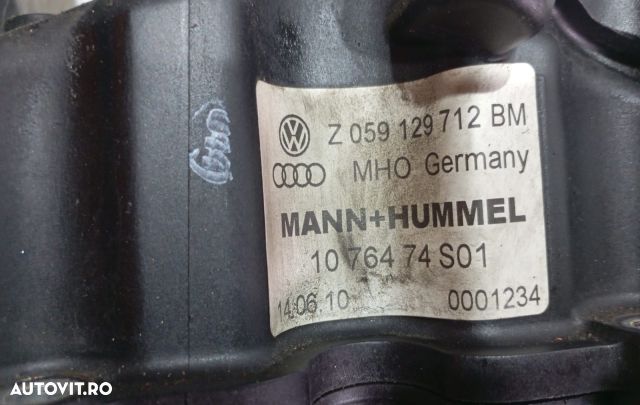 Galerie admisie cu clapeta 059129712BM 3.0tdi Audi Q7 4L [2005 - 2009 - 2