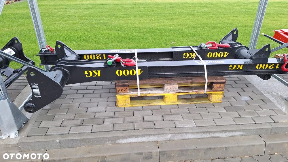Manitou osprzęt do ładowarka teleskopowa kosz łyżka wciągarka i inne - 13