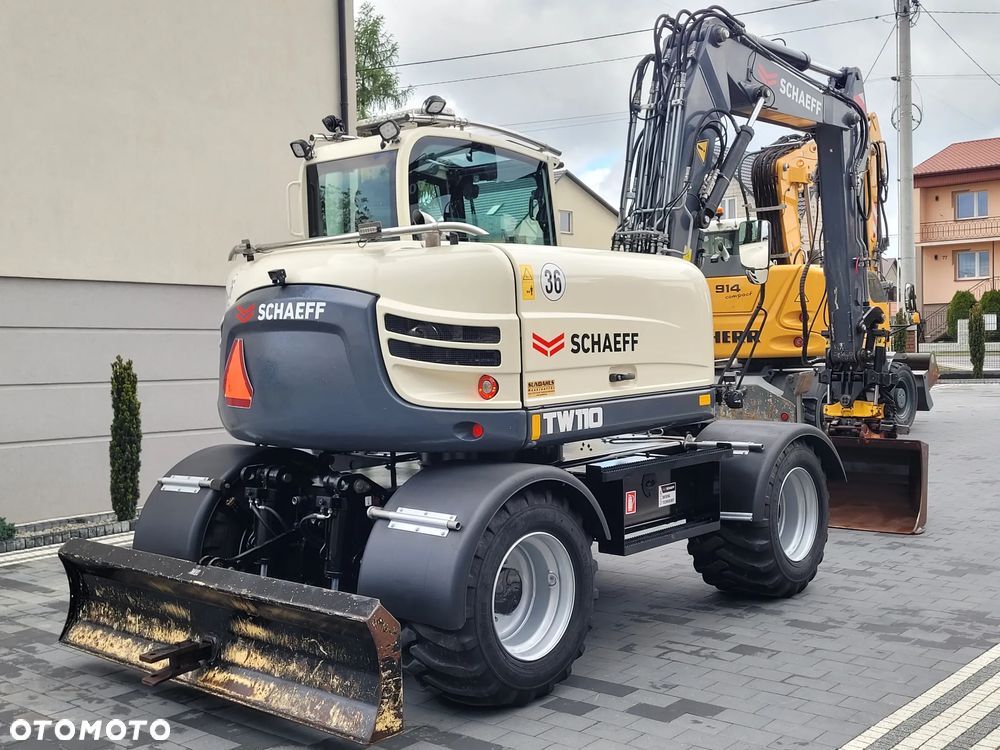 Schaeff Terex TW110 / ROTOTILT ze szczypcami / przebieg 3700h / bogate wyposażenie / - 5