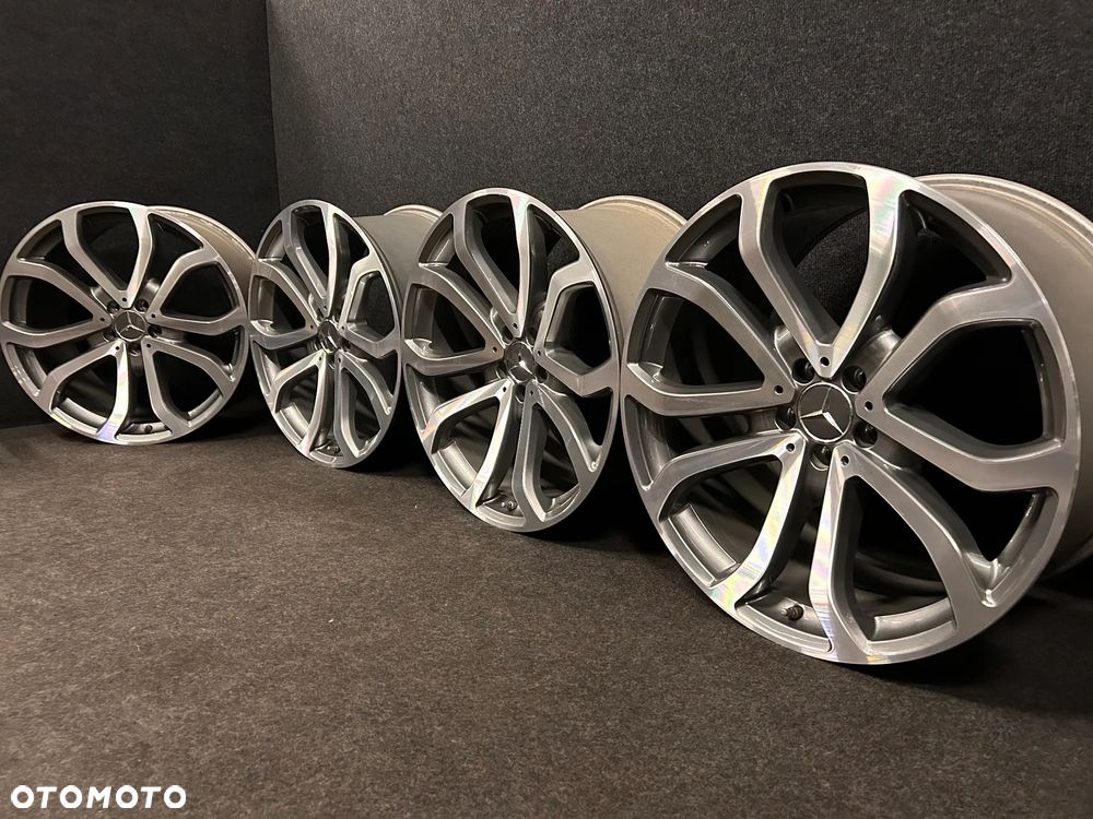 Alufelgi Mercedes GLE, GLE Cupe, GLS, ML W166 21 cali 5x112 4szt. Ładne z czujnikami! - 1