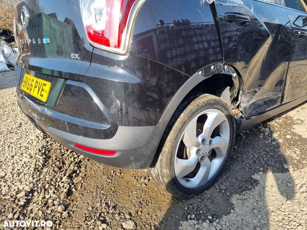 Bara spate SsangYong Tivoli 2015 - 2019 SUV 4 Usi Cyber Grey Metalizat LAK (1471) - 3