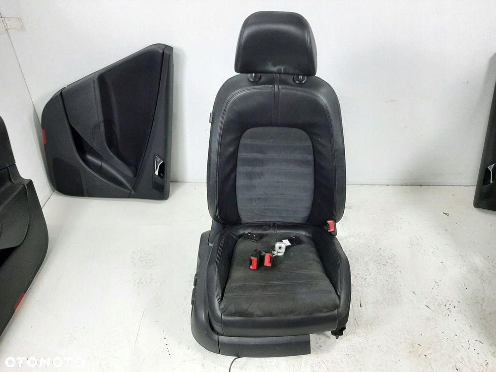 PASSAT B6 VARIANT 08R TAPICERKA SKORA KOMPLET FOTELE KANAPA BOCZKI TUNEL - 8