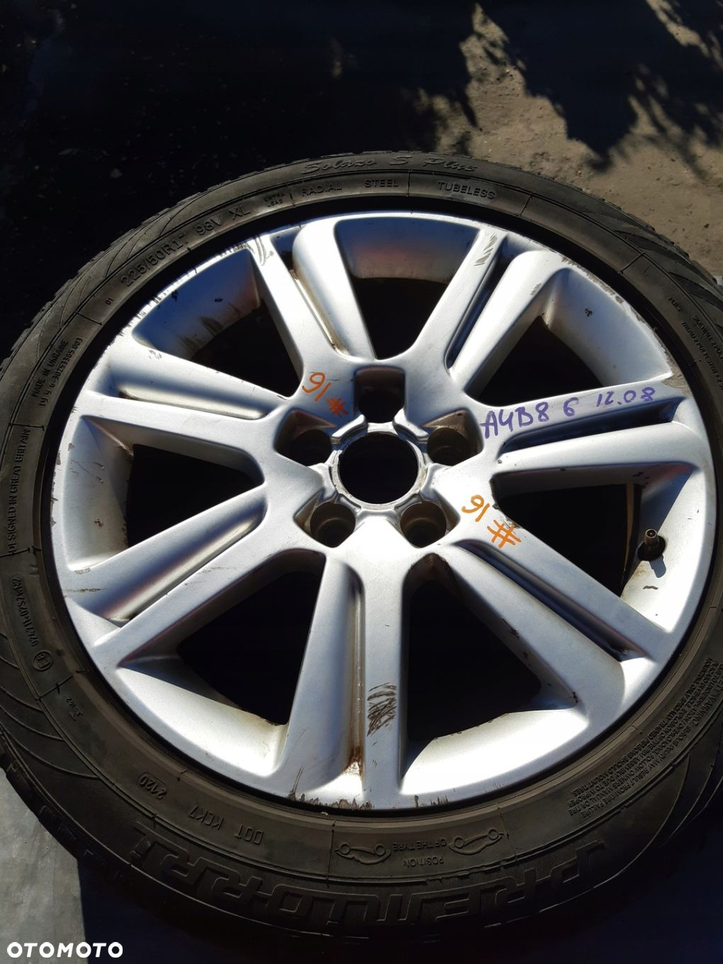 AUDI A4 B8 A5 8T FELGA ALUMINIOWA 7.5J 17 ET45 8K0601025B - 2