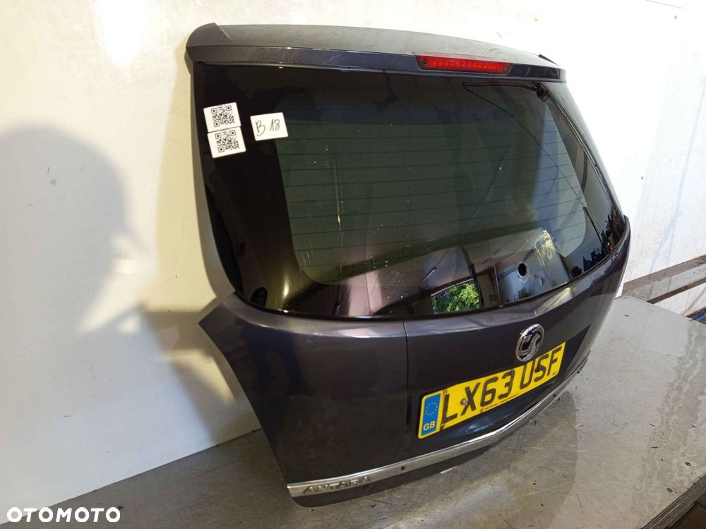 + KLAPA TYŁ TYLNA BAGAŻNIKA DO OPEL ANTARA 88U SZARA GRAFITOWA - 3