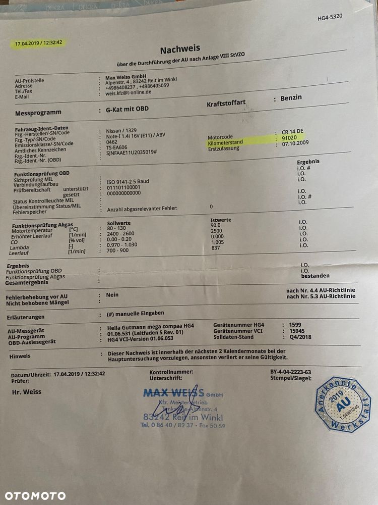 Nissan Note 1.4 I-Way - 26