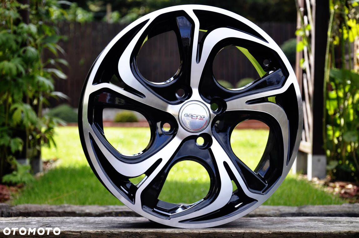 4x Felgi 15 4x108 m.in. do CITROEN C3 C4 PEUGEOT 206 207 208 - BY980 (LU1235) - 5