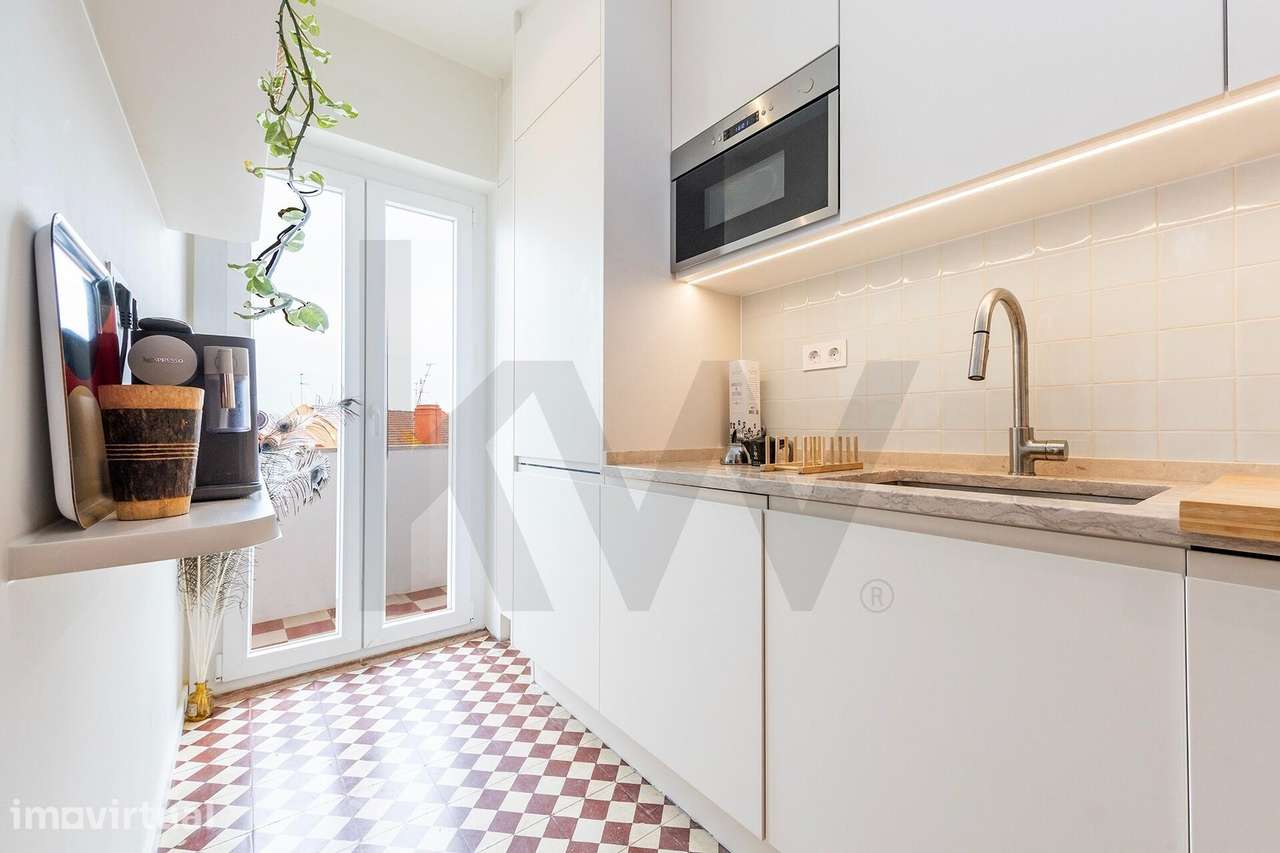 T1 Remodelado por Arquiteta | Varanda a Sul | Penha de França - Grande imagem: 5/24