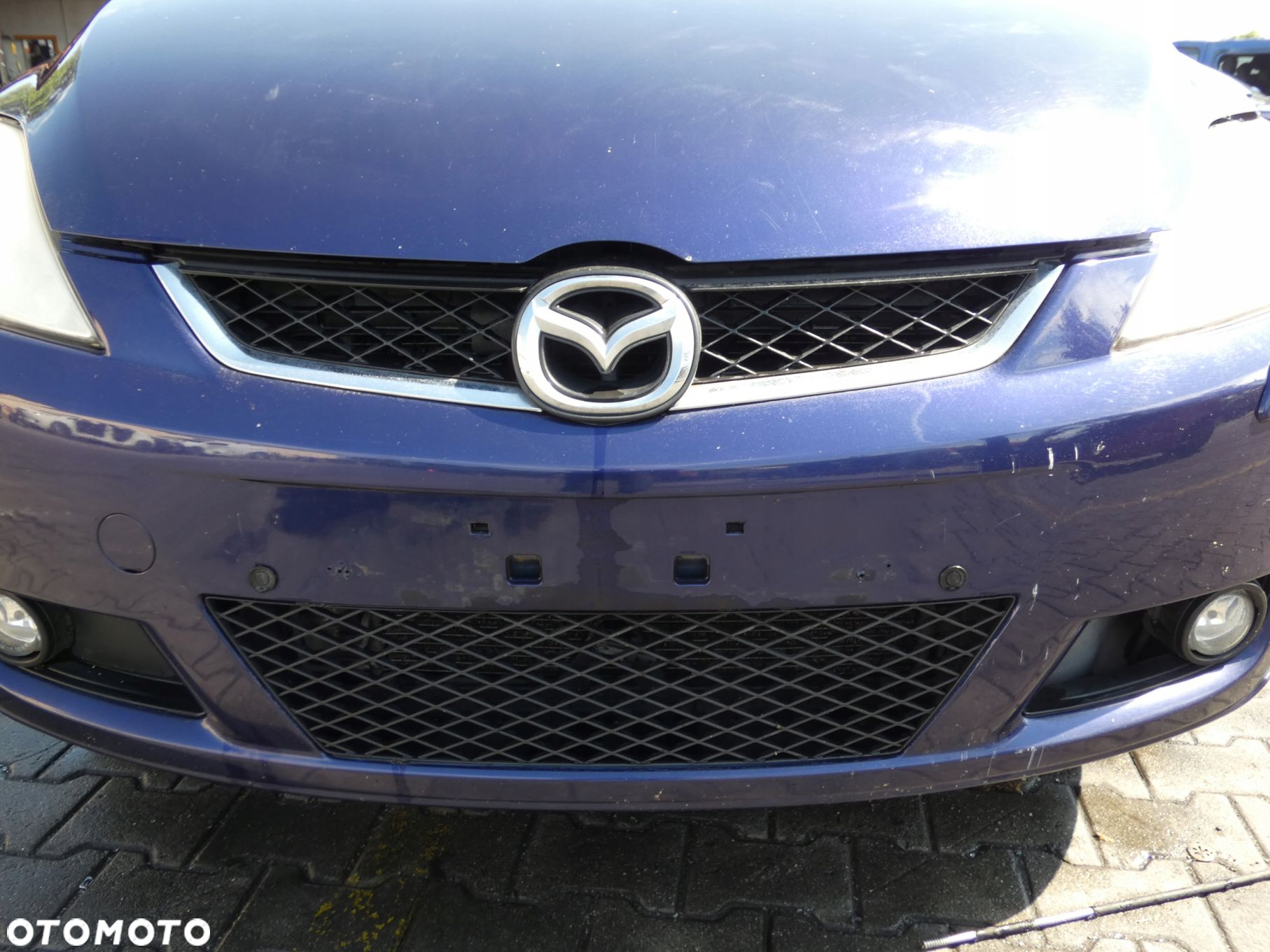 25E Kompletny Przód Karoserii Maska Zderzak Lampy Mazda 5 Cr19 2005-2008 - 3
