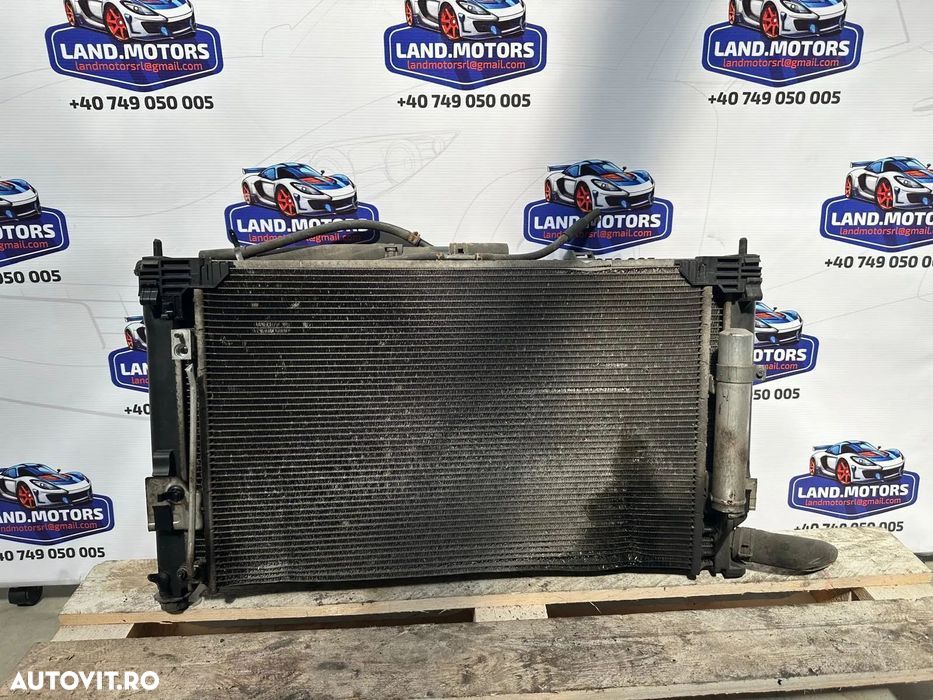 radiator apa / radiator ac / electroventilator mitsubishi outlander 2, 2.2 diesel 2005-2012 - 1