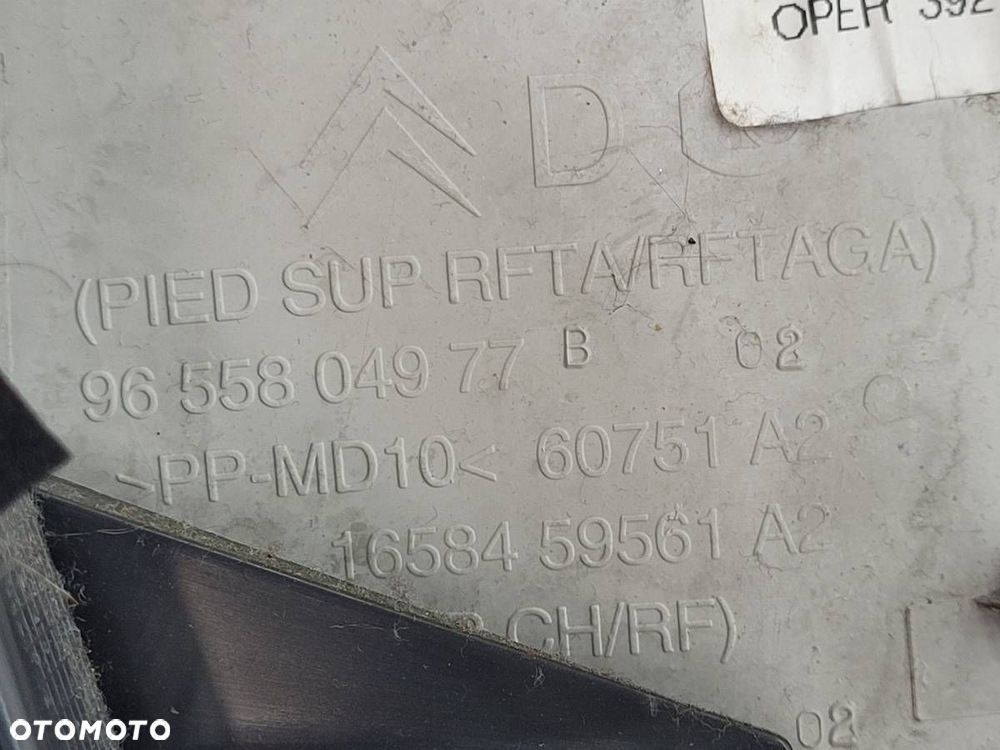 OSŁONA SŁUPKA PRAWA CITROEN C4 GRAND PICASSO I 9655804977 - 11