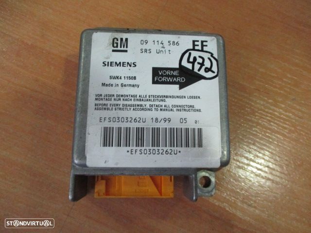 Modulo Airbag 09114586 EFS0303262U OPEL TIGRA 1994 - 1