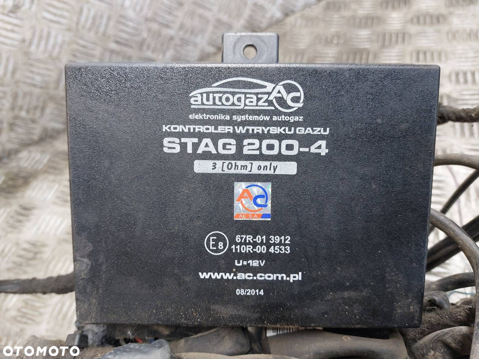 INSTALACJA GAZOWA LPG STAG 200-4 STAG PS-01 TOMASETTO VALTEK RAIL - 2