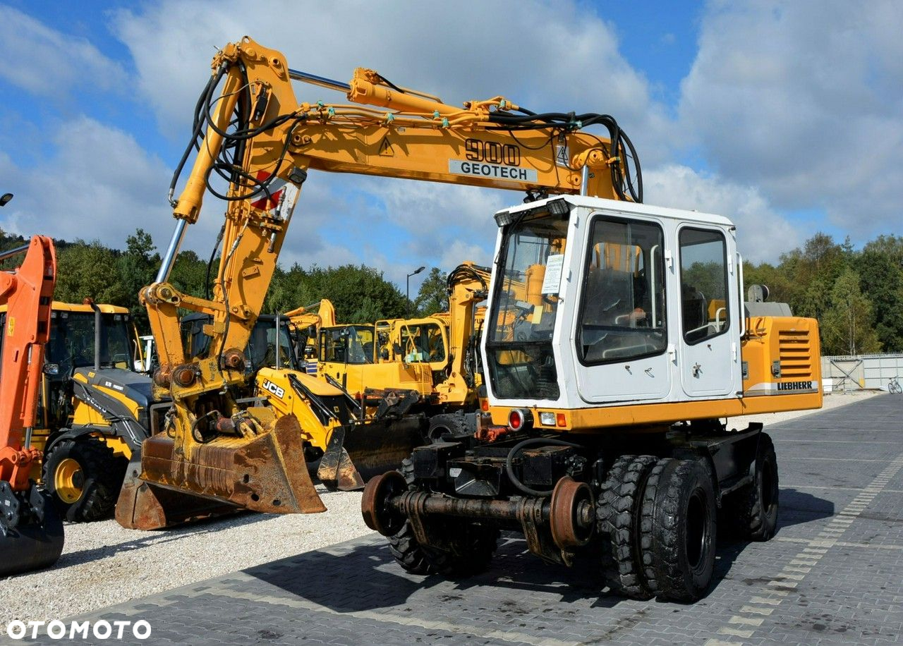 Liebherr A 900 ZW Litronic Koparka + Kolej - 2