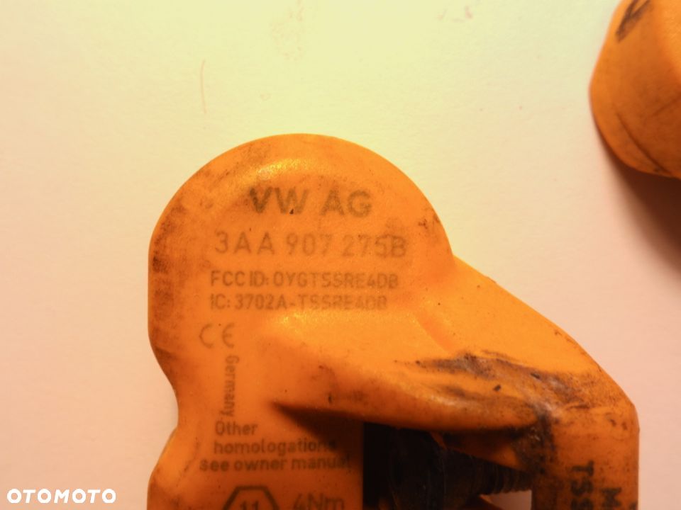 TPMS CZUJNIKI CIŚNIENIA KÓŁ VW PASSAT 3AA907275B PODANA CENA ZA KOMPLET 4 SZTUKI - 2