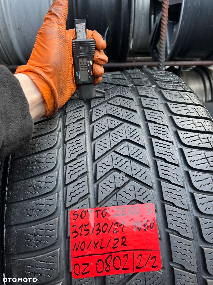 315 30 21 Pirelli Sottozero 3 Winter 2szt. N0 105 V XL Zima - 5