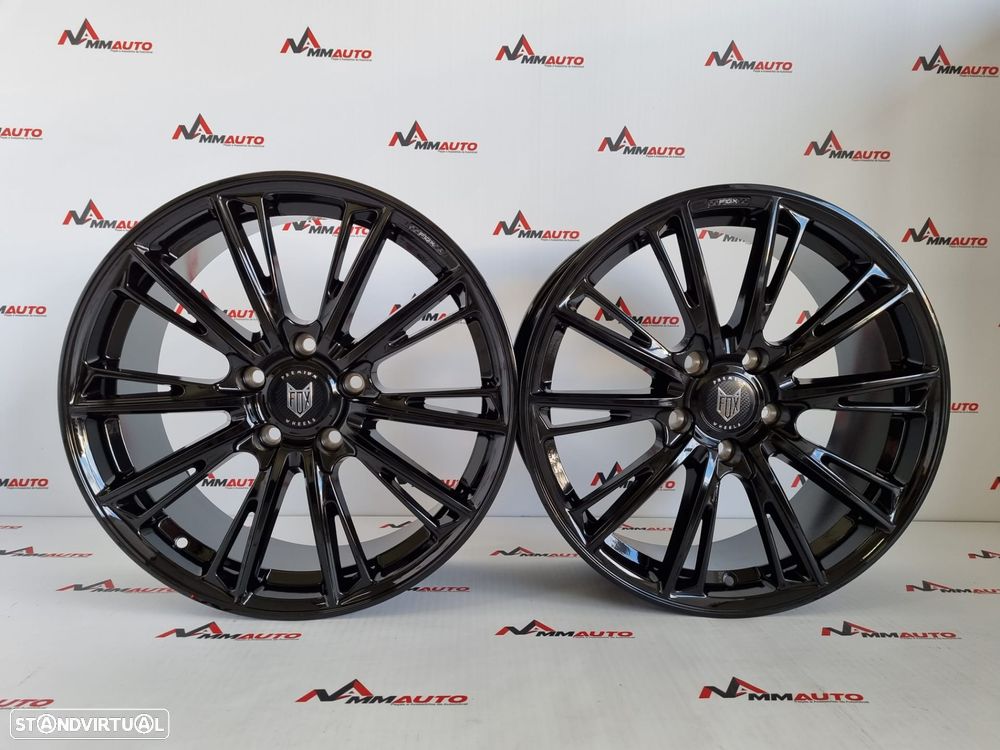Jantes Fox Omega Preto Brilho 18 (BMW)
