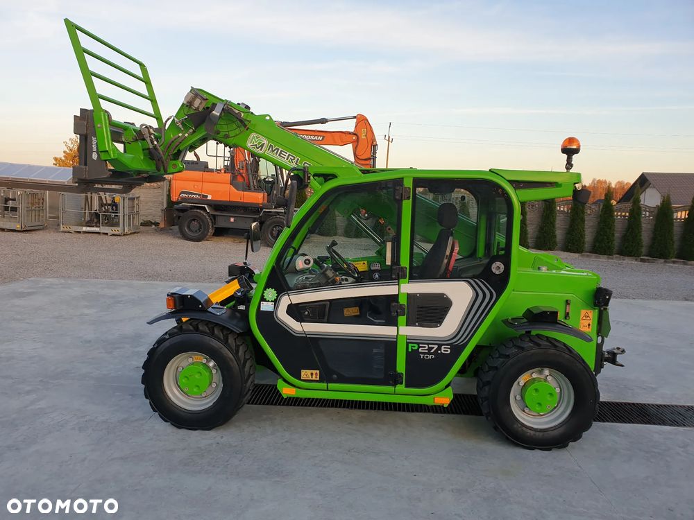Merlo P27.6 TOP Tylko 2000mtg SPROWADZONA WIDŁY+ŁYŻKA PIĘKNY STAN - 1