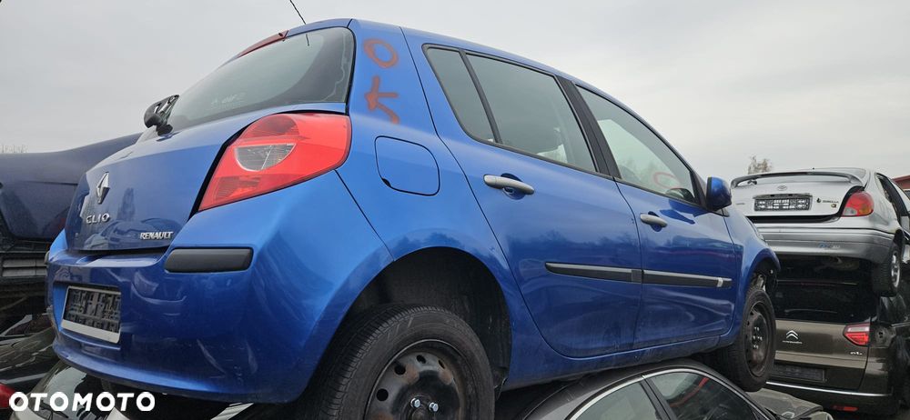 RENAULT CLIO III 05-09 1.4 K4J 780 - ZDERZAK TYL TYLNI TEI45 - 7
