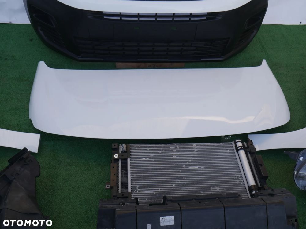 PEUGEOT RIFTER PRZÓD MASKA BŁOTNIK PRAWY LAMPA L+R LED PAS PRZEDNI CHŁODNICE BELKI ZDERZAK - 12