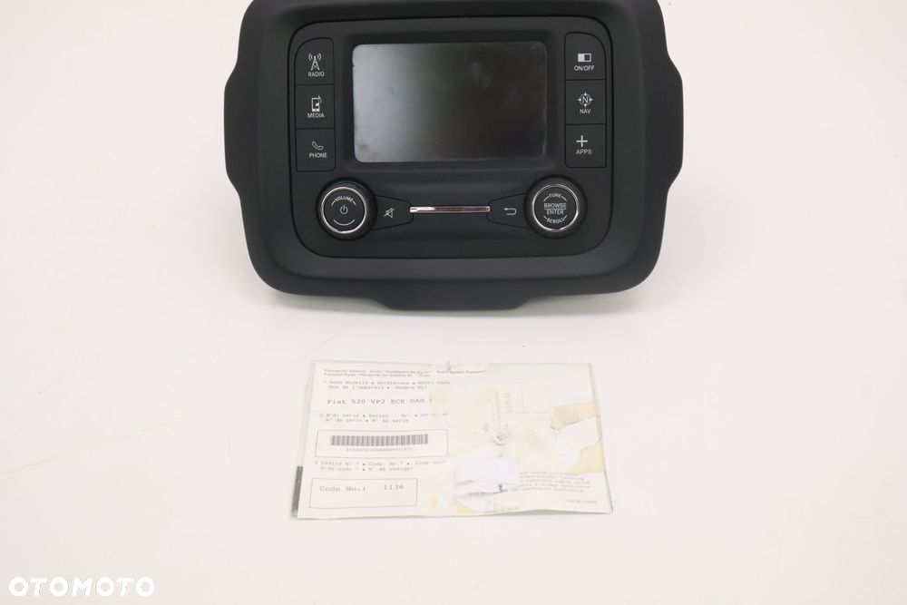 JEEP RENEGADE RADIO EKRAN NAWIGACJA 07356524230 - 7