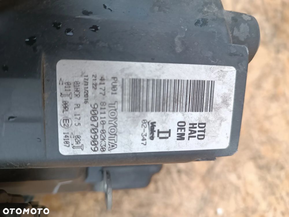 LAMPA PRZÓD PRZEDNIA PRAWA TOYOTA AURIS II LIFT SOCZEWKA LED 81110-02K30 - 5