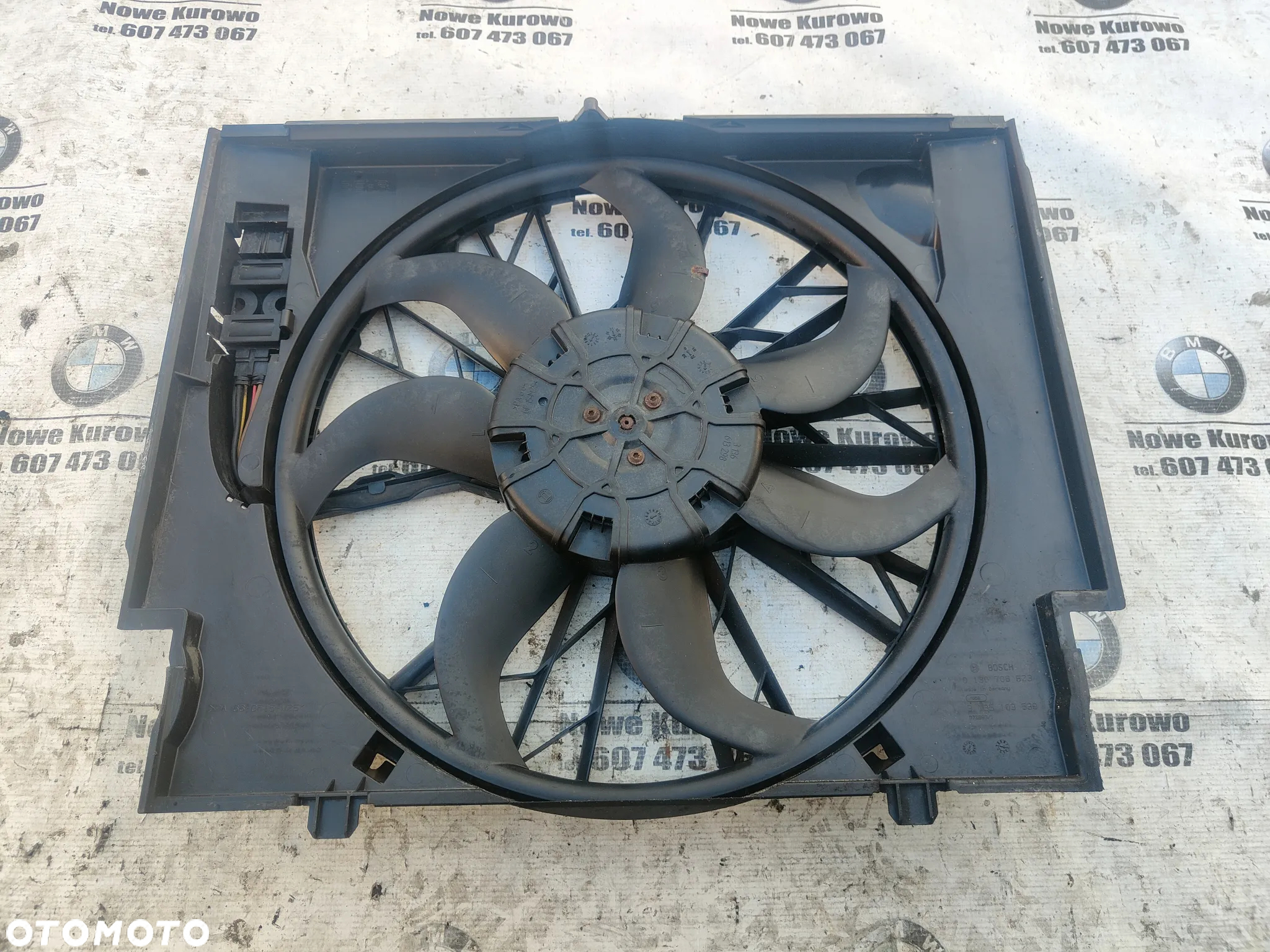 BMW E60 E61 3.0d 2.5d 2.0d Wentylator klimatyzacji 7789824 - 6