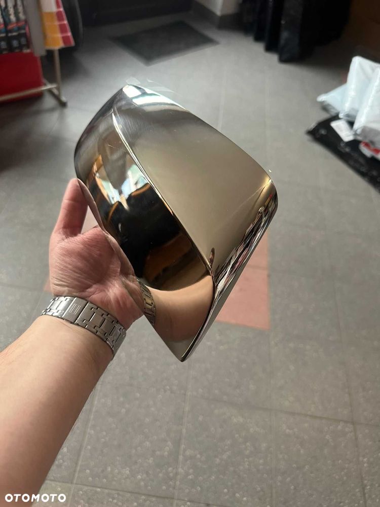 Stal nierdzewna polerowana Nakładki na lusterka obudowy BMW F30 F31 - 3