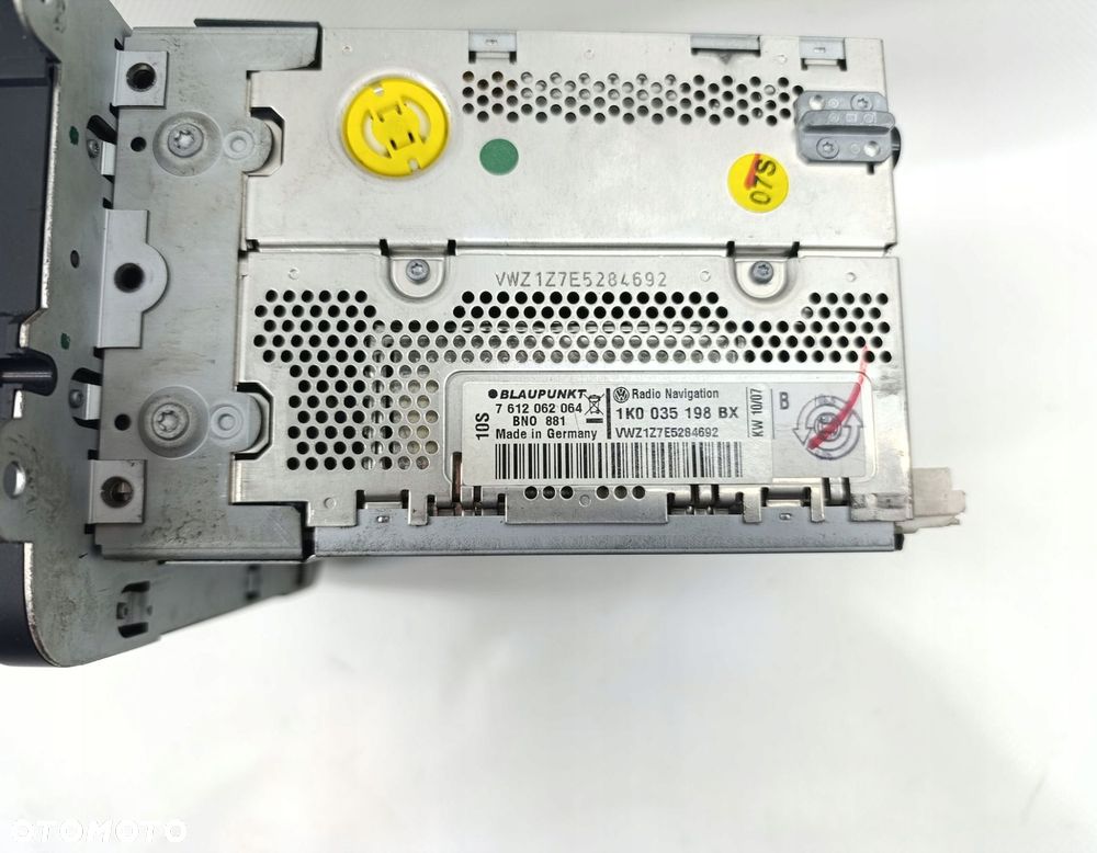 RADIO FABRYCZNE NAWIGACJA VW PASSAT B6 2.0 TDI 1K0035198BX - 3