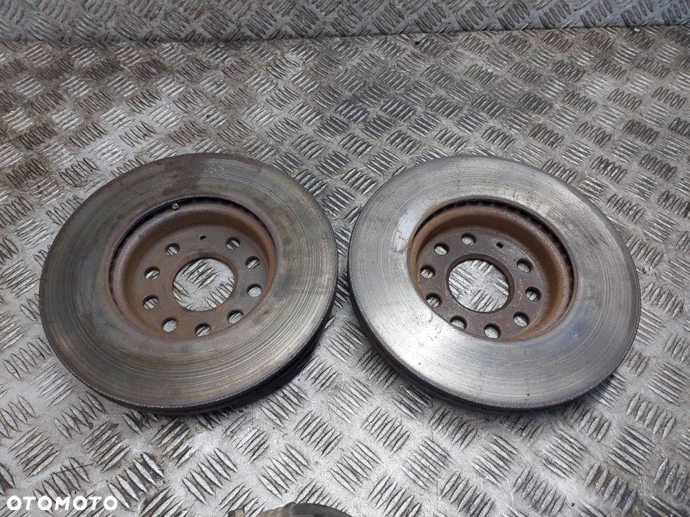 TARCZE HAMULCOWE PRZÓD + KLOCKI + ZACISKI SEAT LEON II 2.0 TDI - 4