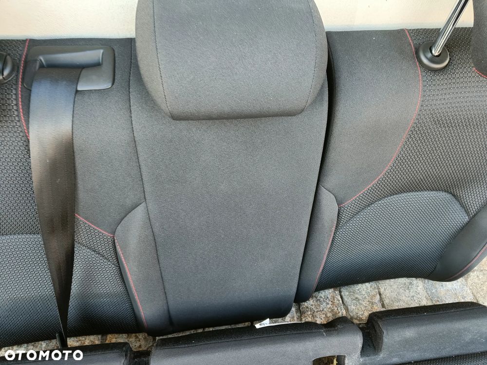 Fotele Seat Leon 3 III FR Skóra Kanapa Przekładka Siedzenia - 3
