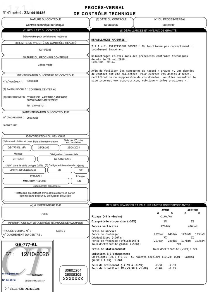 Citroën C3 Aircross PureTech 110 Stop & Start OPF FEEL PACK - 15