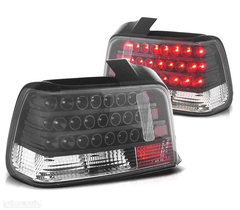 FAROLINS BMW E36 90-99 LED FUNDO PRETO - 1
