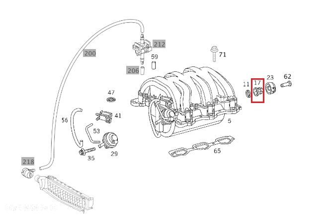 MERCEDES WIELE MODELI Nasadka konektor ORYGINAL - 2