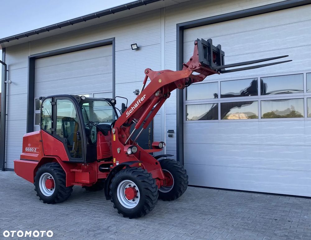 Schäffer 6680Z Ładowarka przegubowa czołowa - 2