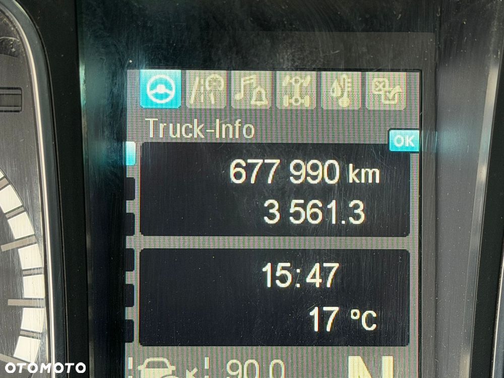 Mercedes-Benz ACTROS 1845 / FIRANKA / 18 EUROPALET / ALUSY / 8 000 KG ŁADOWNOŚCI / 2018 ROK / SPROWADZONY / AUTOMAT / SYPIALKA / EURO 6 - 24