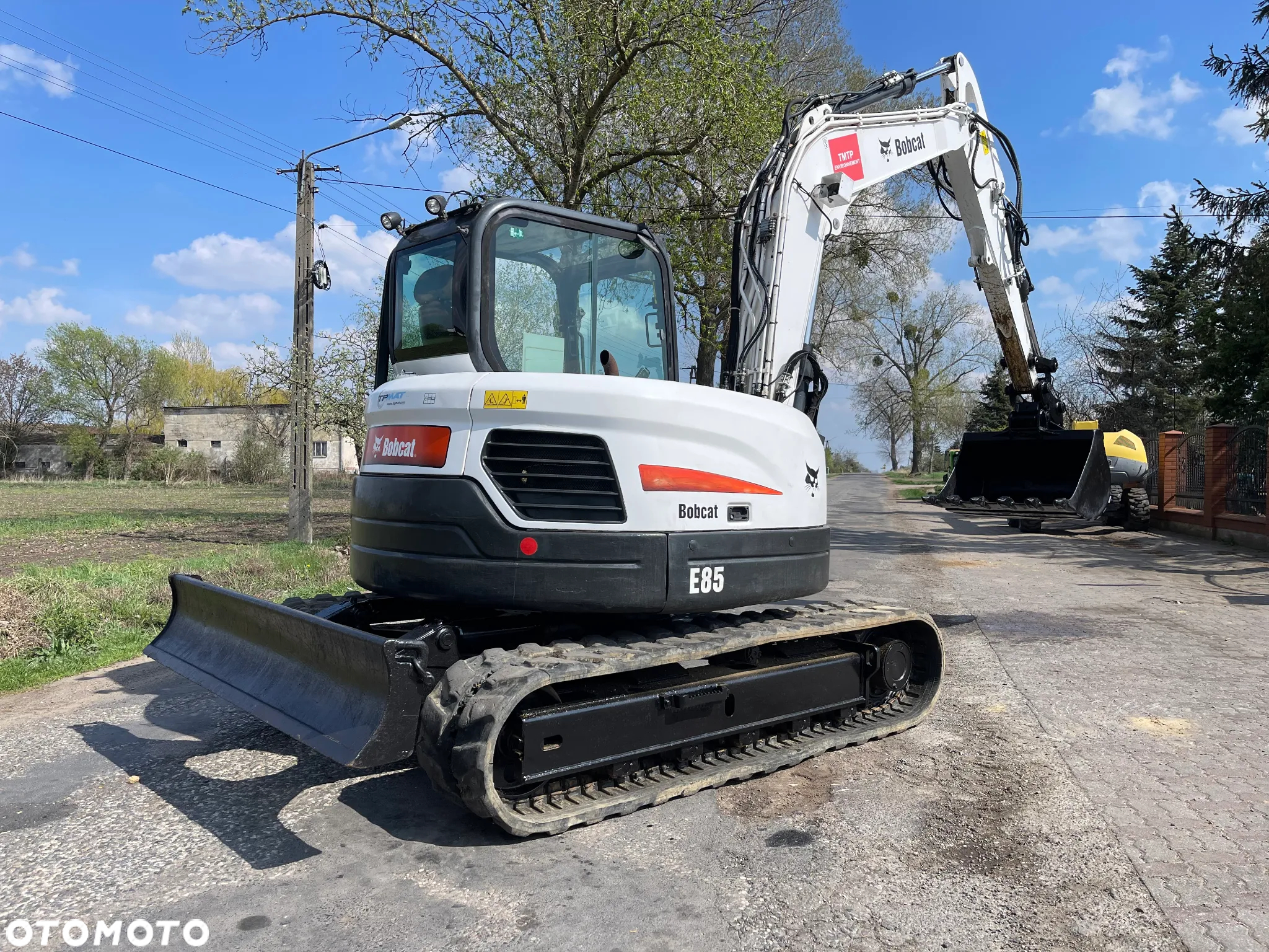 Bobcat Koparka gąsiennicowa Bobcat E85 Rok 2015 Oryginał 5500 MTG Bardzo ładna - 7